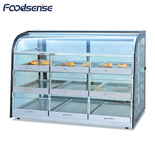 12 Months Warranty Double-temperature Cafe Upright Bakery Cake Display Fridge Chiller